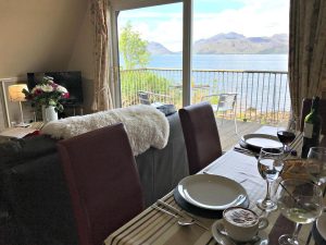 Loch Linnhe Waterfront Lodges, Accommodation and where to stay, Self Catering, Kentallin nr Oban, Scotland