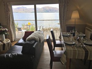 Loch Linnhe Waterfront Lodges, Accommodation and where to stay, Self Catering, Kentallin nr Oban, Scotland