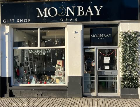 Moon Bay Oban. Unique shop, Oban, Argyll, Scotland