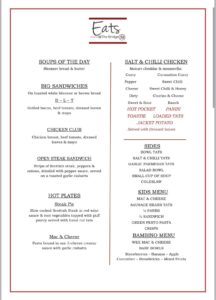 Eats at The Bridge, Oban, Argyll, Scotland