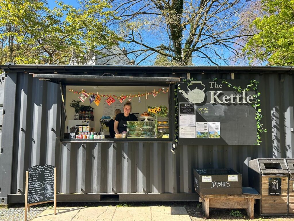 The Kettle Garden Café at Dunollie Museum, Castle and Grounds
