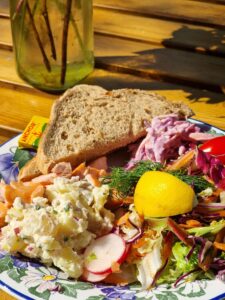 The Kettle Garden Café at Dunollie Museum, Castle and Grounds