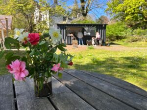 The Kettle Garden Café at Dunollie Museum, Castle and Grounds